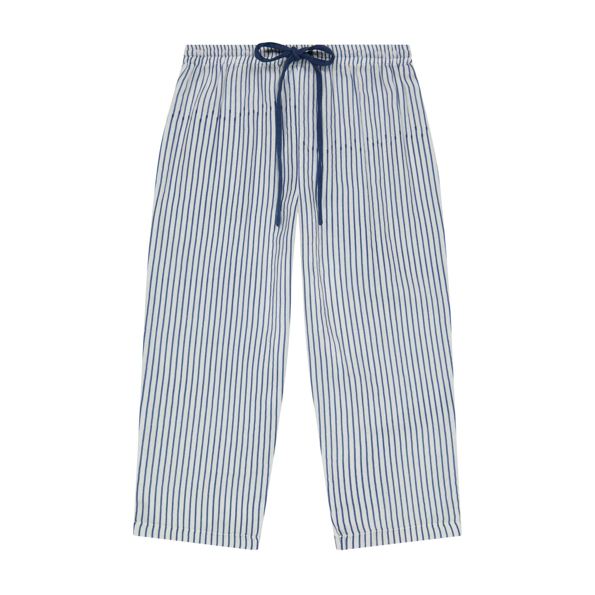 La Plage Boy's Drawstring Pant Marine Stripe: