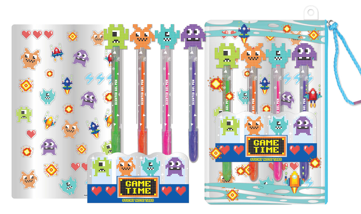 Gel Pentastic, Pixels-PROMO
