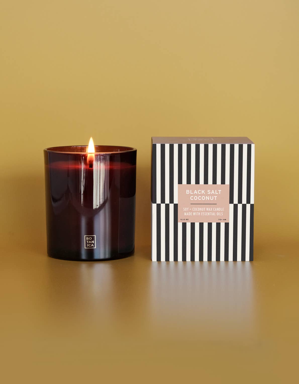 Essentials: Black Salt + Coconut Candle | 12 oz.