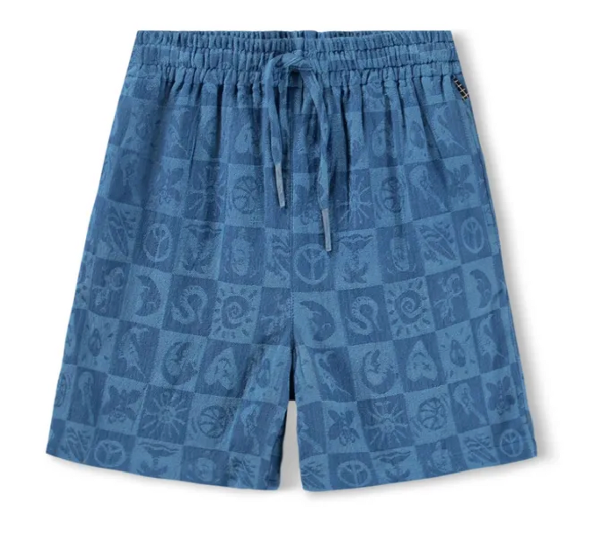 Molo Arto Woven boy shorts in colorful patterns, featuring a comfortable elastic waistband and casual fit for kids.