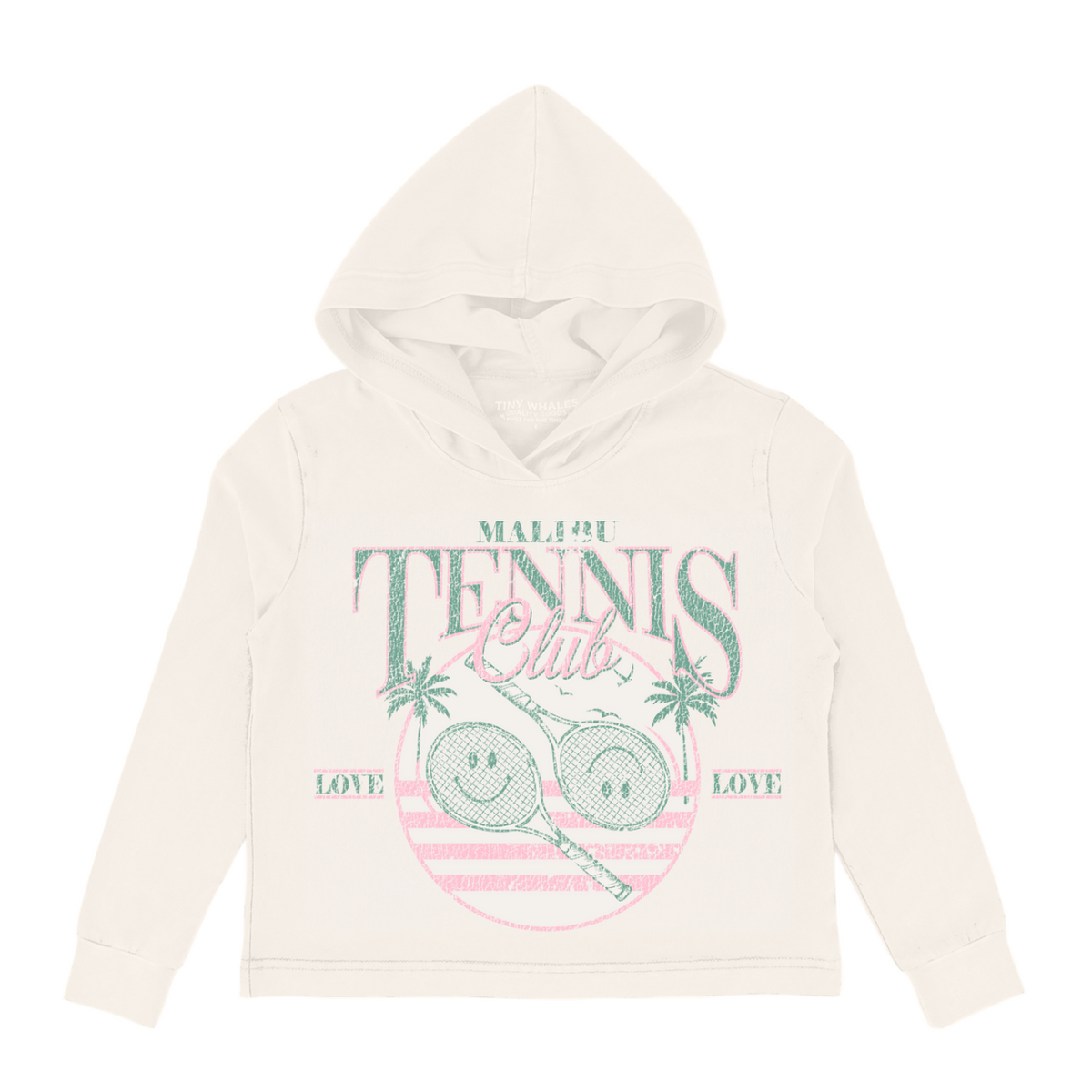 Malibu Tennis Hooded Long Sleeve Tee