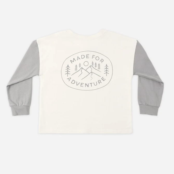 Relaxed Long Sleeve Henley Made For Adventure