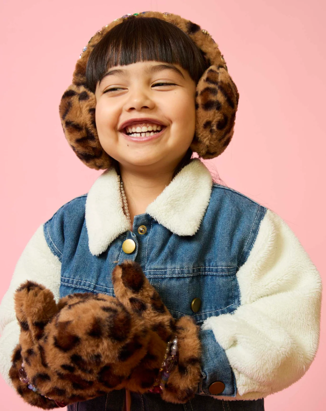 Jungle Jeweled Mittens