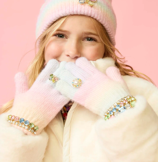 Pastel Rainbow Gloves