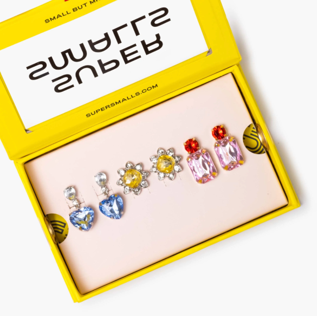 Dinner & A Movie Clip-On Earring Set