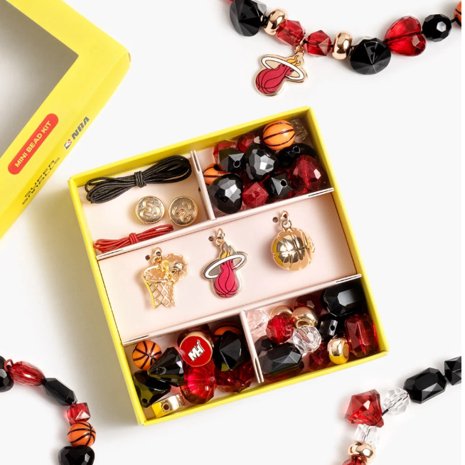 NBA Miami Heat Mini Bead Kit