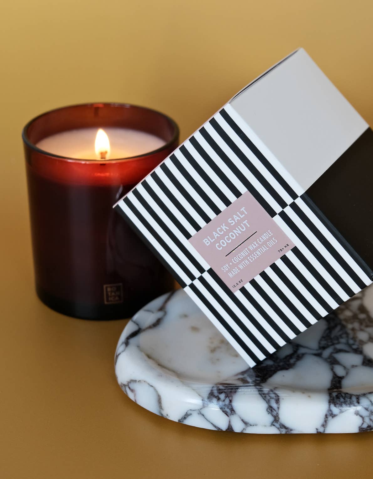 Essentials: Black Salt + Coconut Candle | 12 oz.