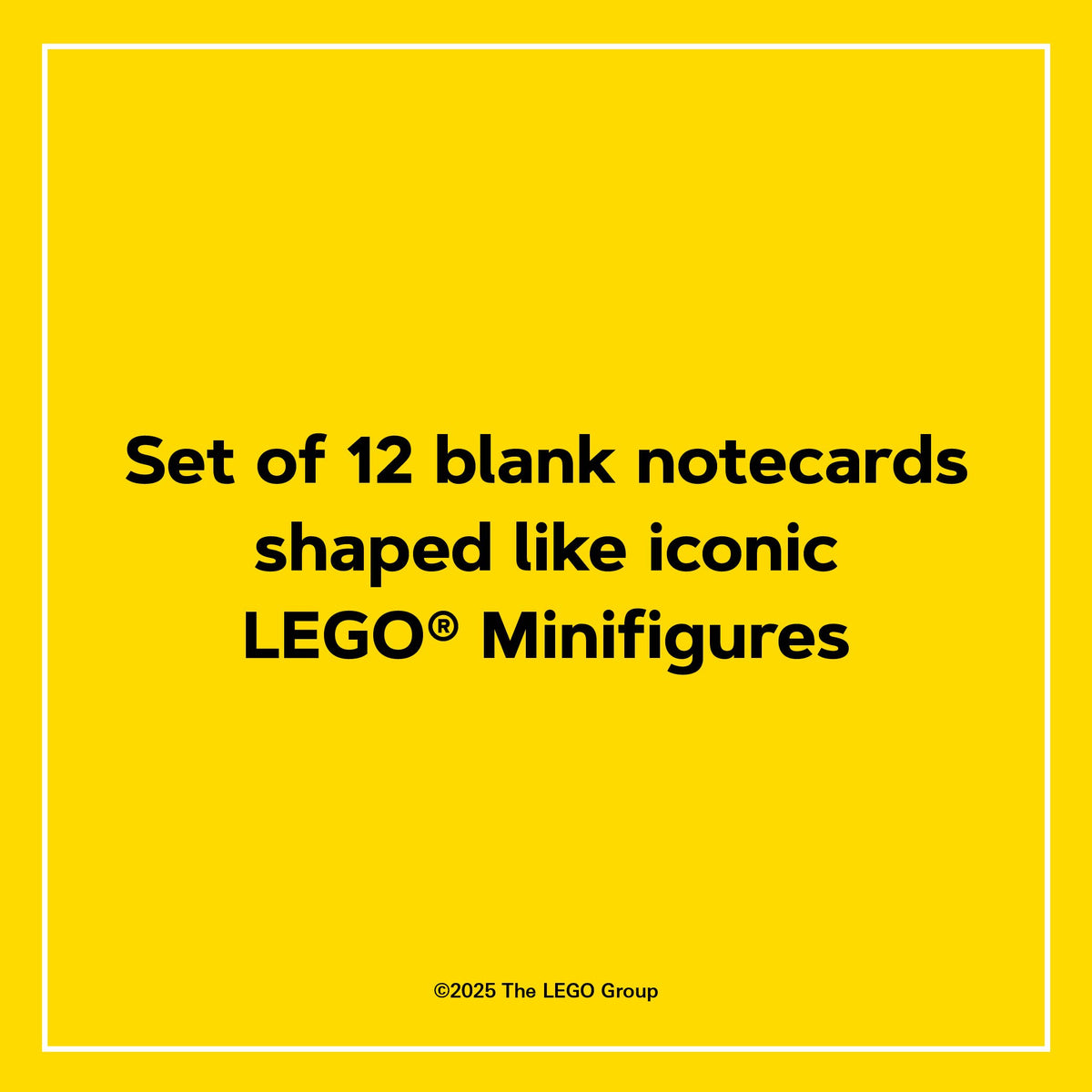 LEGO Minifigure Notecards