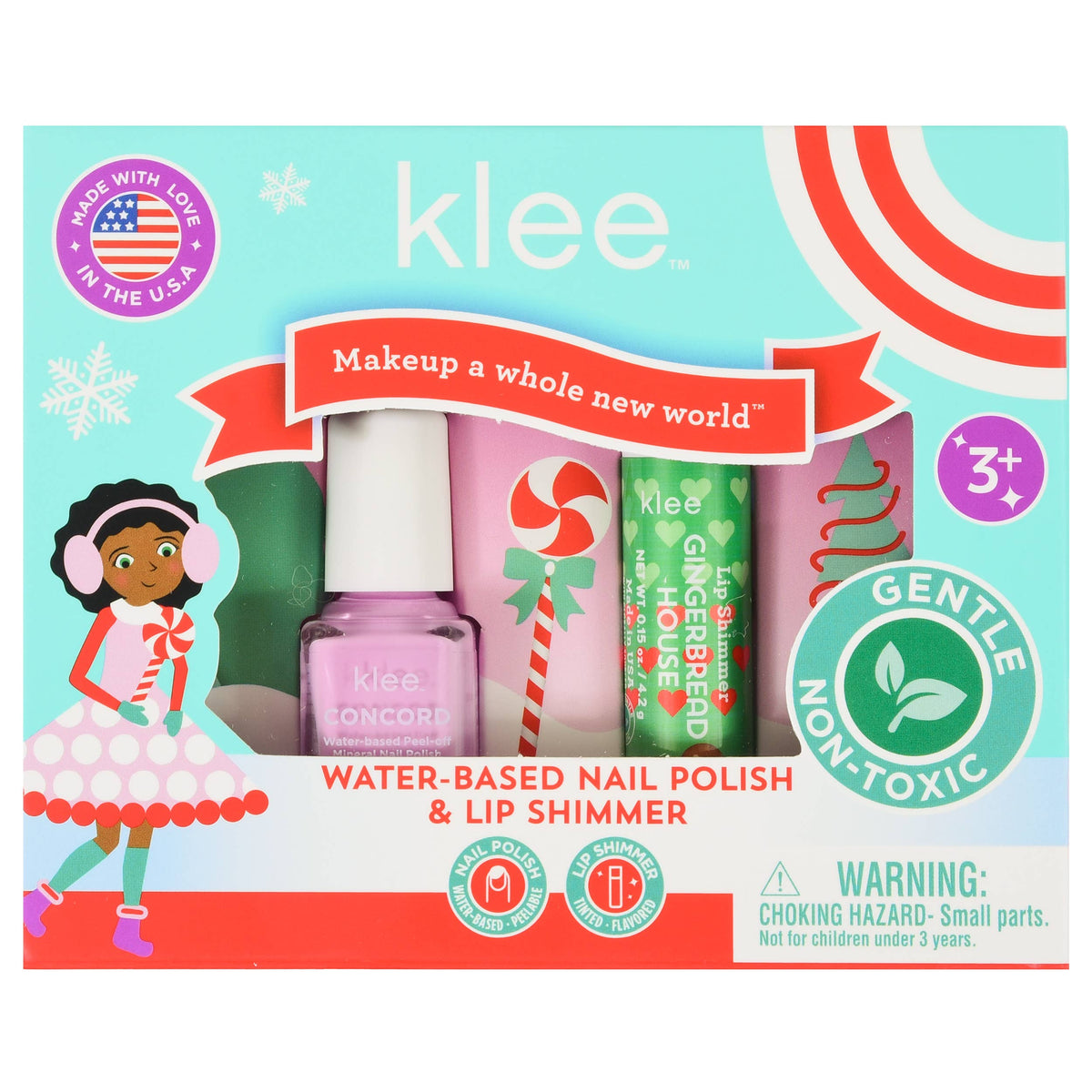 NEW! Elves' Play - Water-Based Nail Polish Lip Shimmer Set: Elves' Play