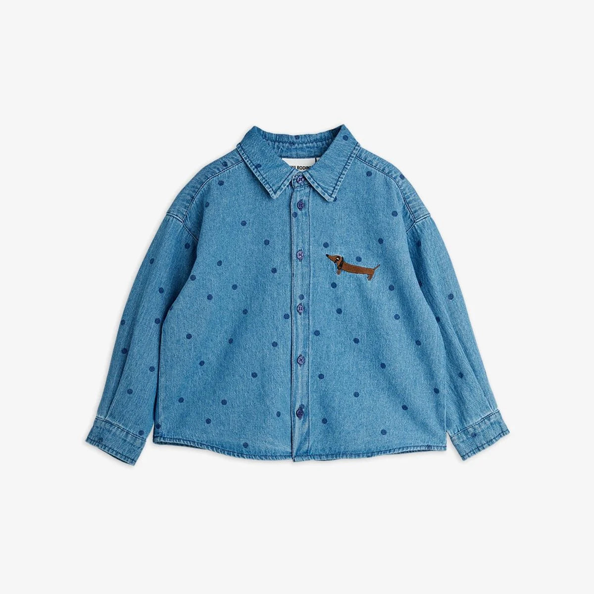 Lw denim dots ls shirt