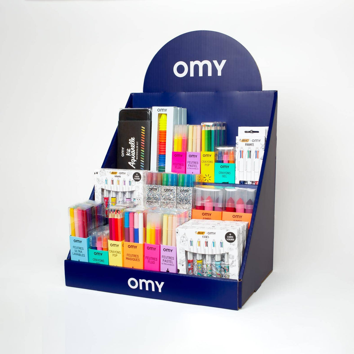 Blue Table Display