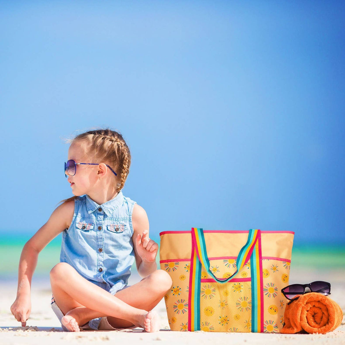 Printed Beach Tote: Surf's Up