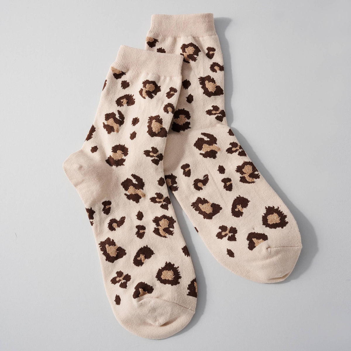 Leopard Print Socks