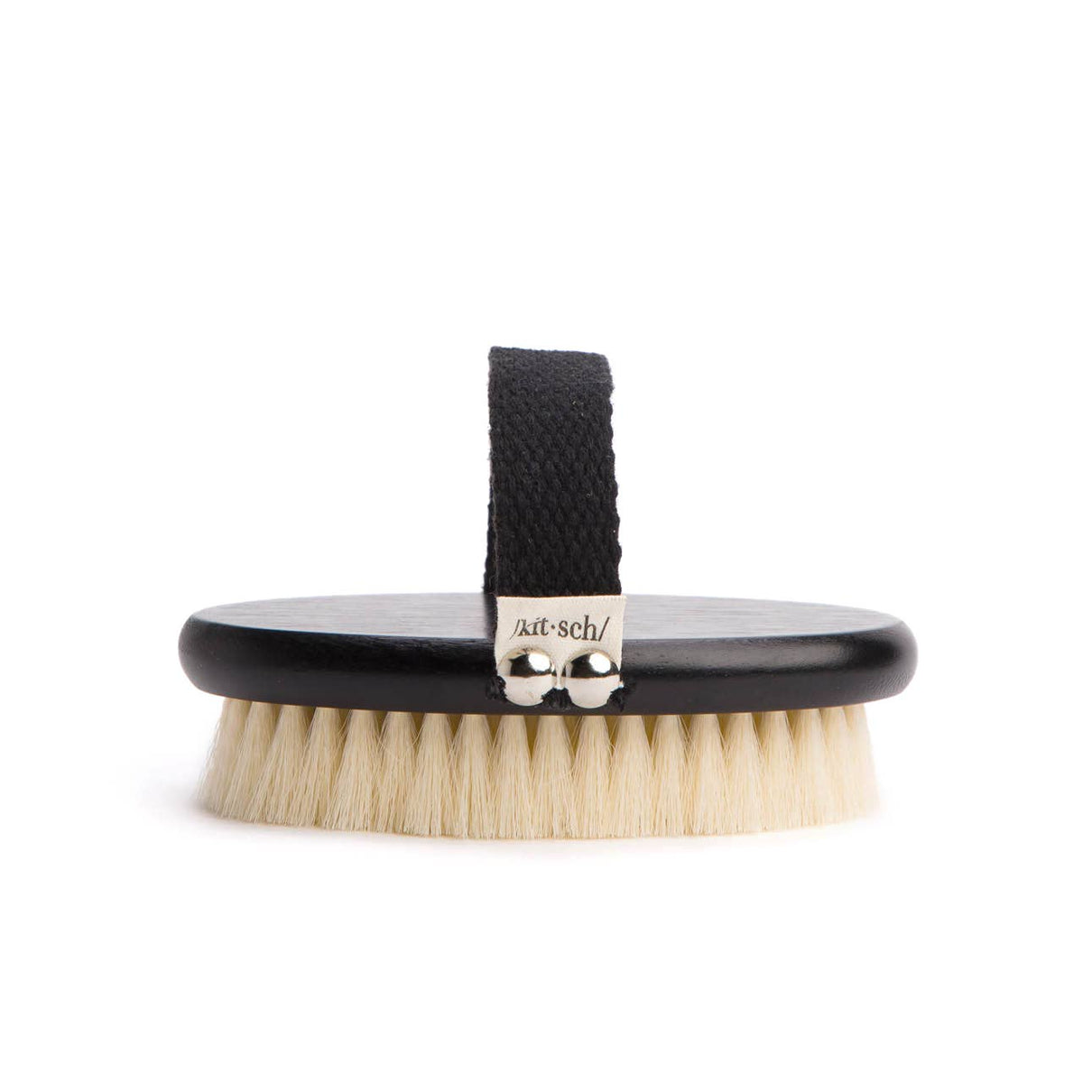 KITSCH Body Dry Brush for exfoliating skin, featuring natural bristles and ergonomic handle for effective dry brushing in health and beauty.
