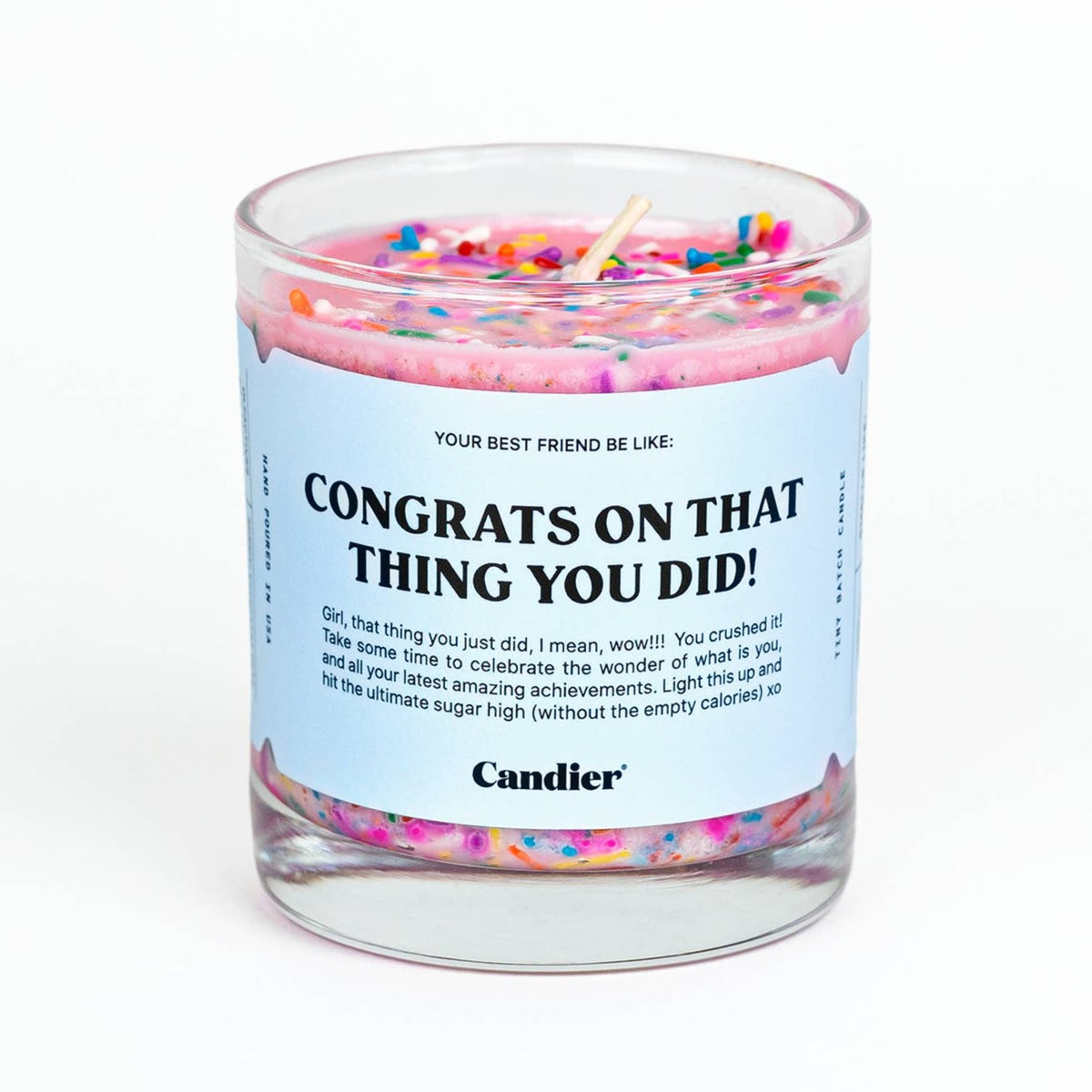 CONGRATS CANDLE