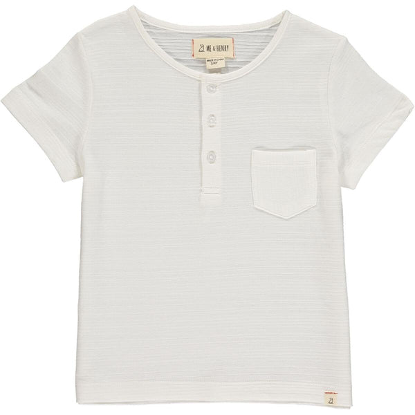 White Dodger Henley