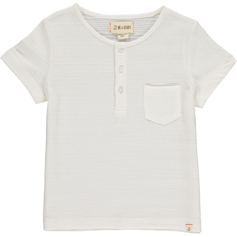 White Dodger Henley