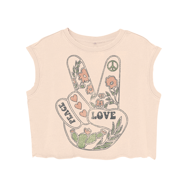 Peace Boxy Tee