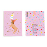 PARTY DOG - Birthday Card