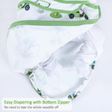 Cotton Velcro Newborn Swaddle Sack Golf A Round: S/M(0-3 Months)