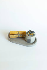 Candle Tray set 3-Piece Palo Santo: Navy