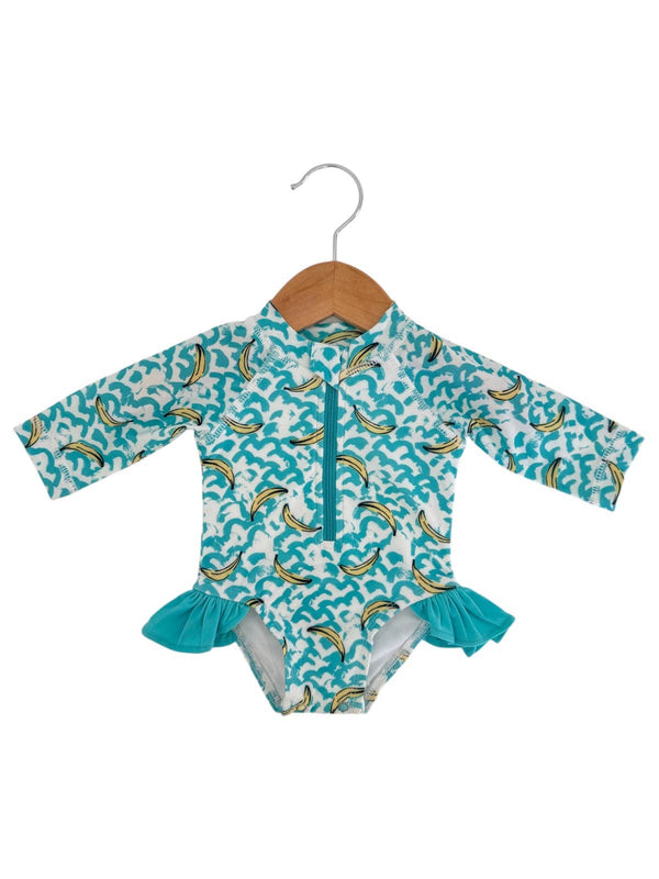 Bananas / Skipper Rashguard Swimsuit / UPF 50+