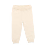 Milan Baby Legging Pants Sweater Knit (Organic Cotton): Blush