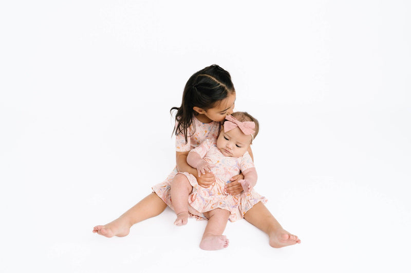 Stardust Unicorns Short Sleeve Bodysuit Bamboo Dress