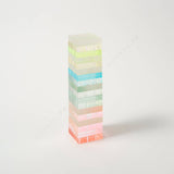 Ombre Lucite Sherbert Jumbling Tower Stacking Game