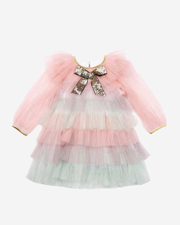 Anny 6 Layered Tutu Dress: Multi 6 / 5