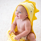 Hooded Bath Towel: Dino
