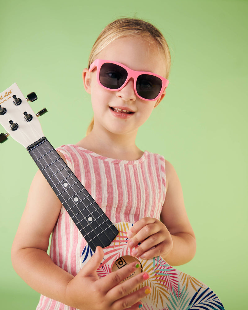 Think Pink Navigator Baby and Kids Sunglasses: Ages 6+