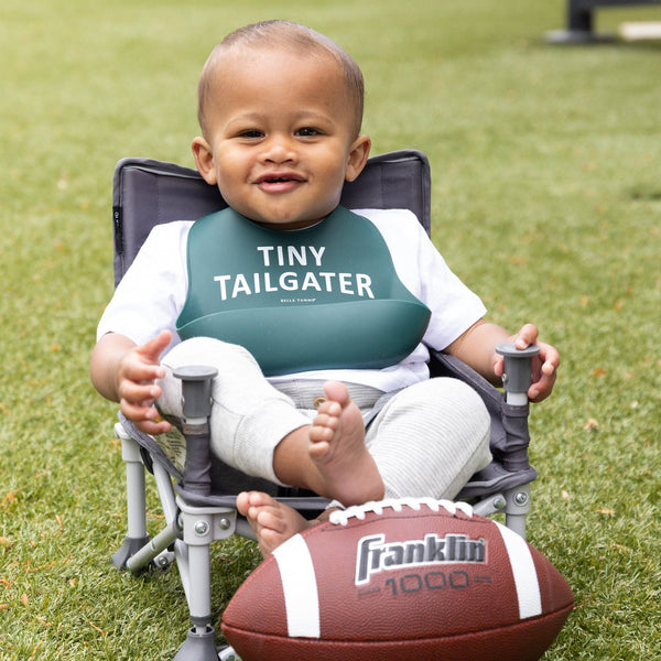 Tiny Tailgater Wonder Bib: Green