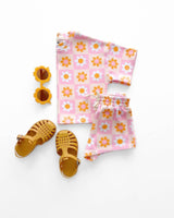 Shorts Set | Retro Daisy: 0-3M