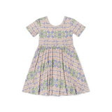 Spring Cascade Bamboo Twirl Dress