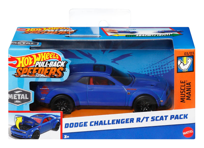Mattel Hot Wheels Pull-Backs