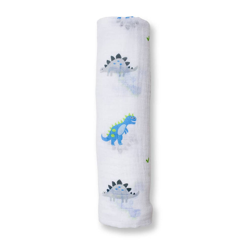 Classic Muslin Swaddle - Prehistoric Pals