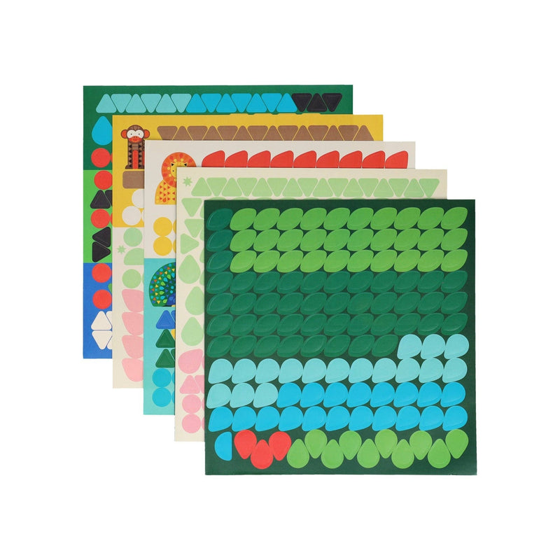 Mosaic Sticker Activity: Animal Friends