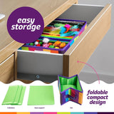 Arts & Crafts Supplies Kit  - with Storage Bin