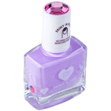 Klee Naturals Concord Klee Kids water-based peelable nail polish in Little Rock color on young child's nails