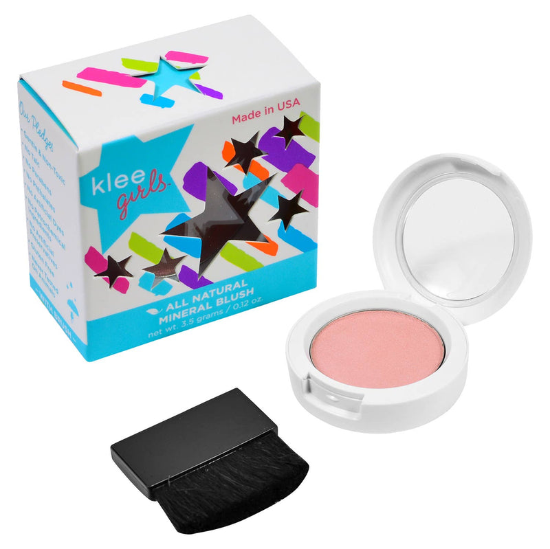 Newport Whisper - Klee Girls Natural Mineral Blush Compact: Newport Whisper