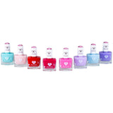 Klee Naturals Concord Klee Kids water-based peelable nail polish in Little Rock shade on a child's nails.