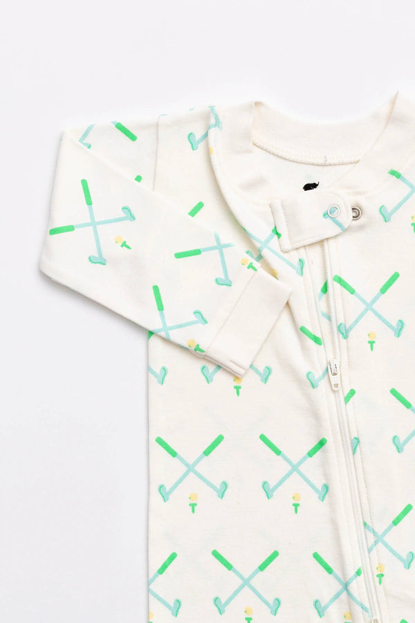 One-Piece Baby Pajamas_Golf Day: Boy / Golf Day