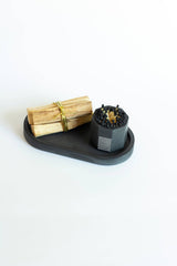 Candle Tray set 3-Piece Palo Santo: Navy