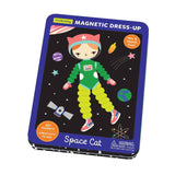 Space Cat magnetic tin by Chronicle Books featuring a cute cat design on a compact metal storage container.