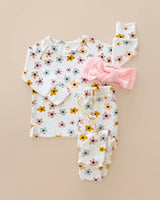 Lounge Set Baby Kids | Floral: 12-18M