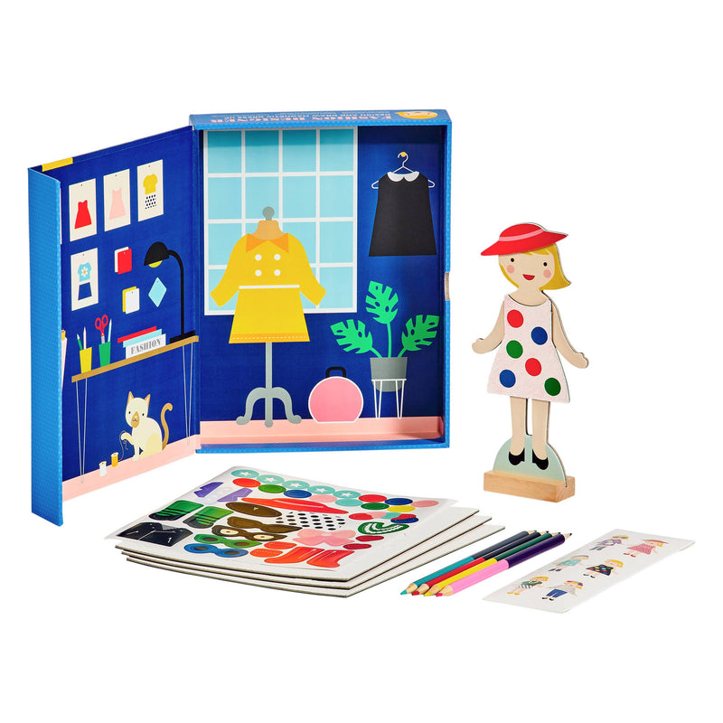 Fashion Designer Magnetic Dress Up Play Set