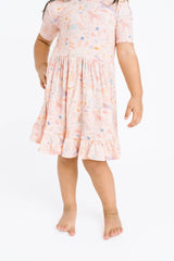 Stardust Unicorns Short Sleeve Bamboo Dress