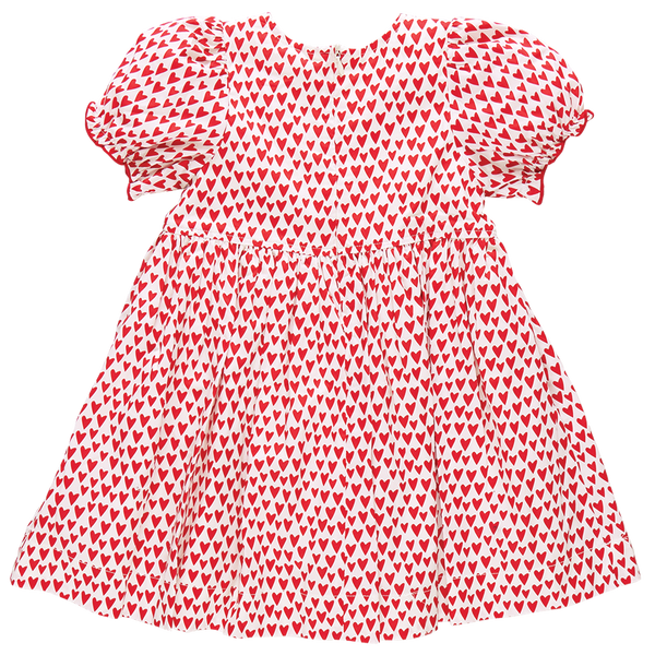 Girls Hermione Dress Mini Hearts