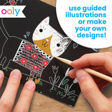 Mini Scratch & Scribble Art Kit: Cutie Cats